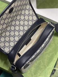 Gu.cci Ophidia GG Small Shoulder Bag GG Supreme Canvas 722117