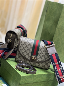 Gu.cci Ophidia GG Small Shoulder Bag GG Supreme Canvas 722117