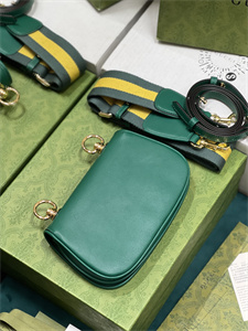 Gu.cci Blondie Mini Bag Green Leather 698643