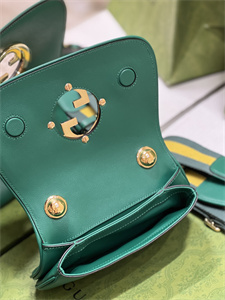 Gu.cci Blondie Mini Bag Green Leather 698643