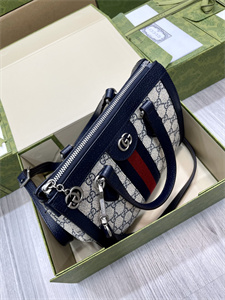 Gu.cci Ophidia  GG Small Tote Bag GG Supreme Canvas 547551