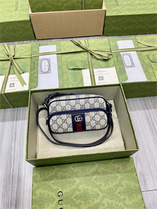 Gu.cci Ophidia Mini Bag GG Supreme Canvas 722557