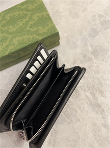 Gu.cci Blondie Wallet Black Leather 760336