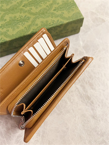 Gu.cci Blondie Wallet Brown Leather 760336