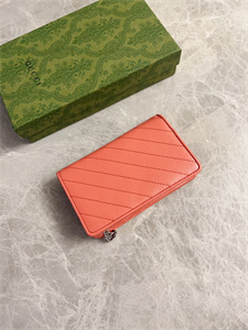 Gu.cci Blondie Wallet Pink Leather 760336