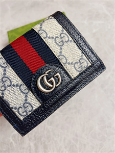 Gu.cci Ophidia GG Card Case Wallet Supreme Canvas 523155