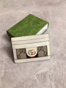 Gu.cci Ophidia GG Card Case Supreme Canvas 523159