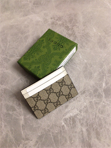 Gu.cci Ophidia GG Card Case Supreme Canvas 523159