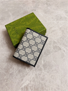 Gu.cci Horsebit 1955 Card Case Wallet Supreme Canvas 621887