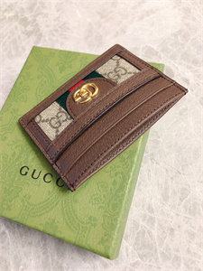 Gu.cci Ophidia GG Card Case Supreme Canvas 523159