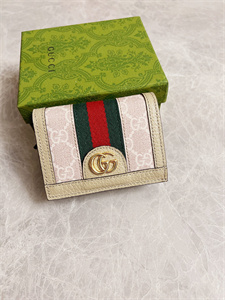 Gu.cci Ophidia GG Card Case Wallet Supreme Canvas 523155