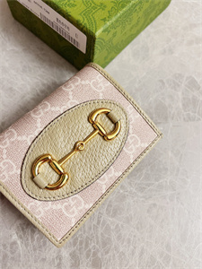 Gu.cci Horsebit 1955 Card Case Wallet Supreme Canvas 621887