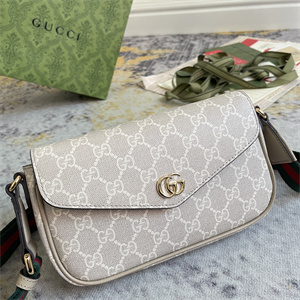 Gu.cci Ophidia Mini Bag GG Supreme Canvas 764961