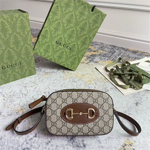 Gu.cci Horsebit 1955 Small Shoulder Bag Supreme Canvas 760196