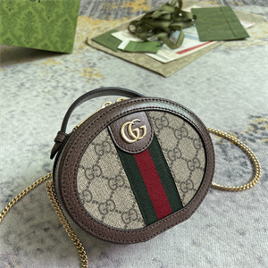 Gu.cci Ophidia Mini Chain Top Handle Bag GG Supreme Canvas 725147