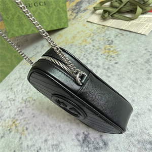 Gu.cci Blondie Mini Bag Black Leather 760315