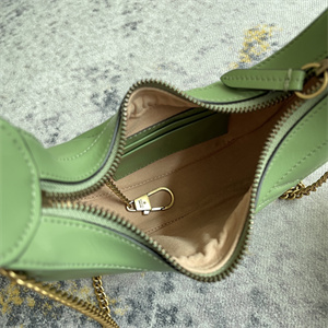 Gu.cci GG Marmont Half Moon Shaped Mini Bag Light Green 699514