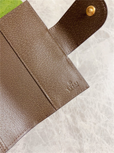 Gu.cci Ophidia Passport Case GG Supreme Canvas 598914