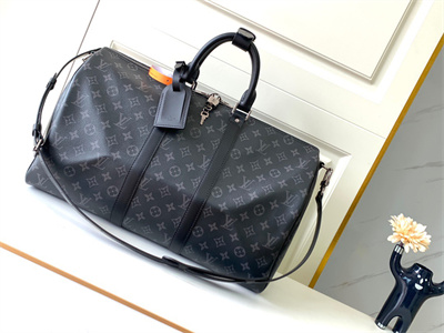L.V Keepall Bandoulière 45 Monogram Eclipse M40569