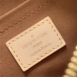 L.V Multi Pochette Accessories Monogram Canvas Khaki Strap M44813