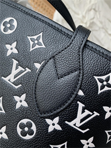 L.V Neverful MM Monogram Empreinte Black/White M46103
