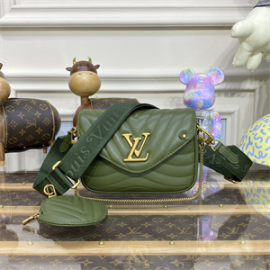 L.V New Wave Multi Pochette Khaki Green M56471