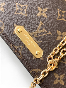 L.V Wallet On Chain LiLy Monogram Canvas M82509