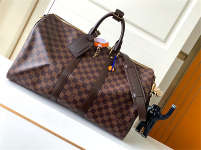 L.V Keepall Bandoulière 45 Damier Ebene N41418