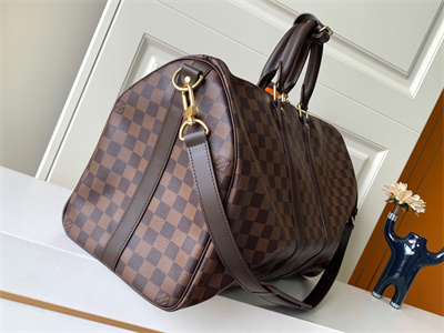 L.V Keepall Bandoulière 45 Damier Ebene N41418