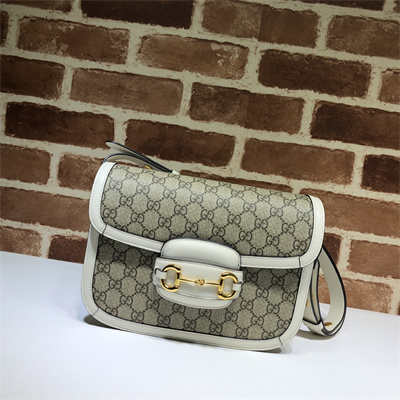 Gucci Horsebit 1955 Shoulder Bag GG Canvas 602204