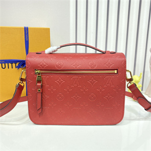 L.V Pochette  Métis  Monogram Empreinte Red M41487