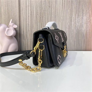 L.V Pochette  Métis  East West Monogram Empreinte Black M46596
