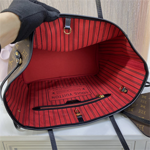 L.V Neverful MM Monogram Canvas Inside Red M41176