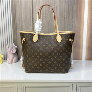 L.V Neverful MM Monogram Canvas Inside Pink M50366