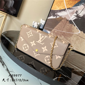 L.V  Felicie Pochette Monogram Emprenite Beige M69977