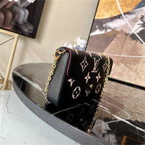 L.V  Felicie Pochette Monogram Empreinte Black/Beige M82479