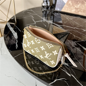 L.V Mini Pochette Accessories Monogram Empreinte Multi Colors M81284