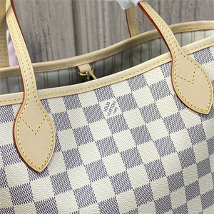 L.V Neverful PM Damier Azur Inside Cream N41362
