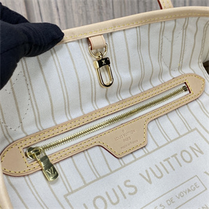 L.V Neverful PM Damier Azur Inside Cream N41362