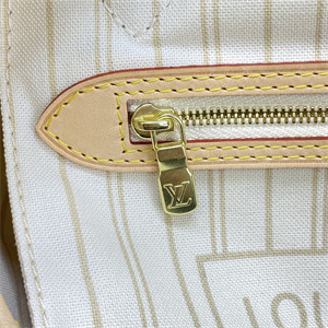 L.V Neverful PM Damier Azur Inside Cream N41362