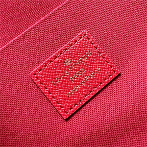 L.V  Felicie Pochette Damier Ebene Chain N63032