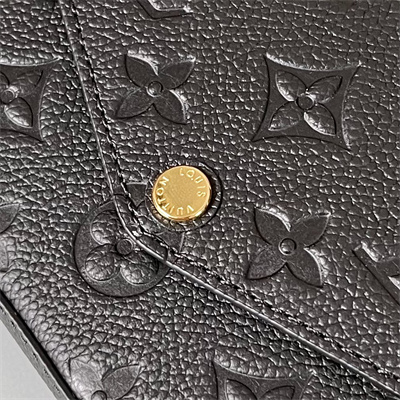 L.V  Felicie Pochette Monogram Empreinte Black M82477