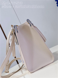 L.V ONTHEGO PM  Monogram Empreinte  Latte/Blue M45653