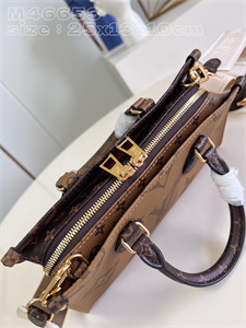 L.V ONTHEGO East West Giant Monogram and Monogram Reverse Canvas M46653