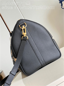 L.V Keepall Bandoulière 45 Monogram Empreinte Black M46670