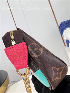 L.V Mini Pochette Accessories Monogram Canvas Vivienne Holidays M82841