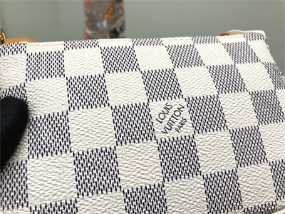 L.V Mini Pochette Accessories Damier Azur N58010