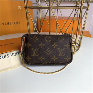 L.V Mini Pochette Accessories Monogram Canvas M58009