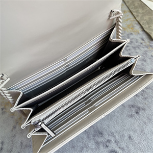 Gu.cci GG Marmont Mini  Bag White 474575