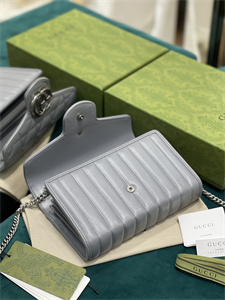 Gu.cci GG Marmont Mini Bag Blue 474575